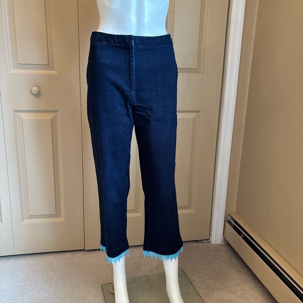 INC stretch capri jean